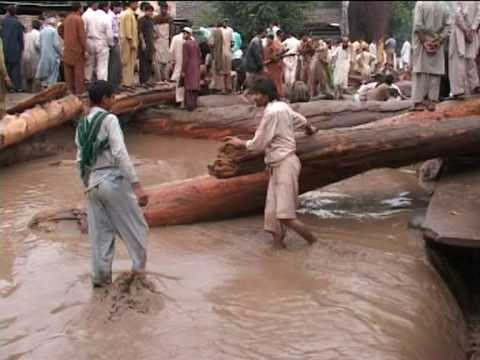 Floods and torrential rains hit Muzaffarabad and other areas of Kashmir affecting thousands of people