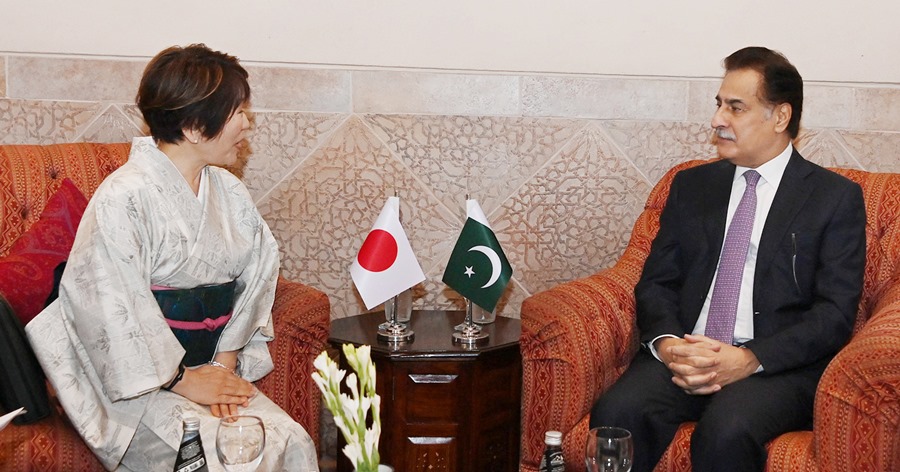 Islamabad 12.08.2024: Speaker NA Sardar Ayaz Sadiq in a meeting with Minister of State of Japan Toshiko Abe