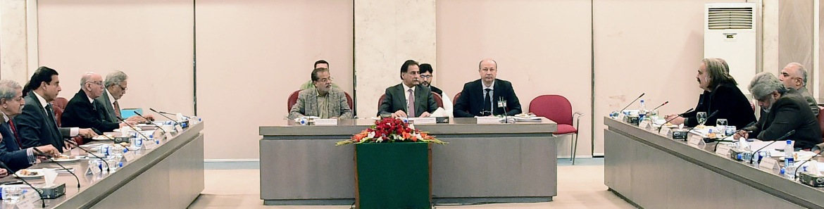 Islamabad 02.01. 2025: Speaker National Assembly Sardar Ayaz Sadiq chairing 2nd meeting on negotiations between Treasury and Opposition at Parliament House