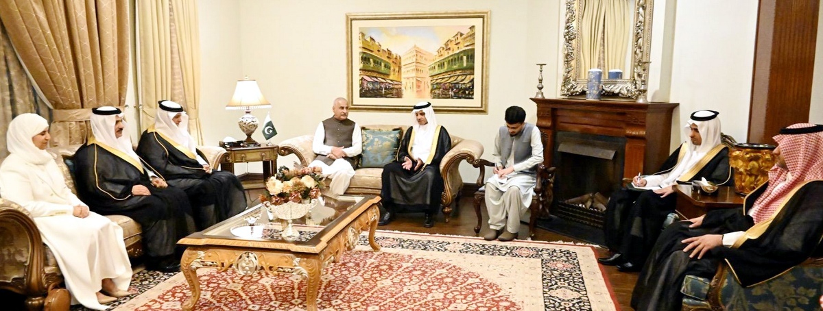 Islamabad 22.06.2025: Speaker National Assembly Sardar Ayaz Sadiq in a meeting with Saudi Parliamentary delegation led by Head of Saudi-Pakistan Parliamentary Friendship Committee Major General (Ret.) Dr. Abdulrahman bin Sanhat Al-Harbi.