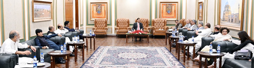 Islamabad 01-09-2025: Speaker National Assembly Sardar Ayaz Sadiq chairing the meeting of Business Advisory Committee at Parliament House.