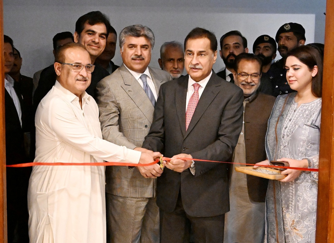 Islamabad 01.09.2025 Speaker National Assembly Sardar Ayaz Sadiq inaugurating Calligraphy Exhibition in-connection to celebrate the Eid Milad-un-Nabi (SAW) at  Parliament House