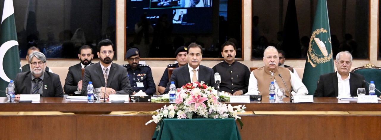 Islamabad 08.09.2025: Speaker National Assembly addressing the inaugural Session of “National Conference on Teaching, Research and Writing about the Parliament” to commemorate 10 years of Parliamentary Studies program at Parliament House.