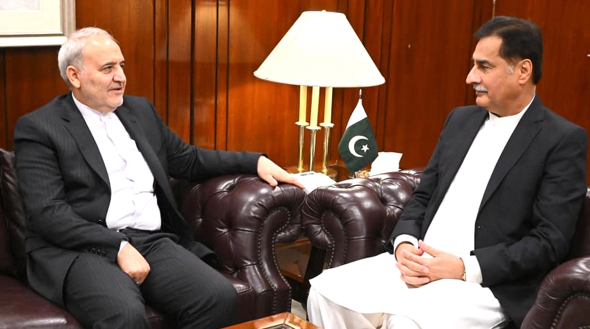 Islamabad 06.10.2025: Ambassador of Iran Dr. Reza Amiri-Moghadam called on Speaker National Assembly Sardar Ayaz Sadiq at Parliament House