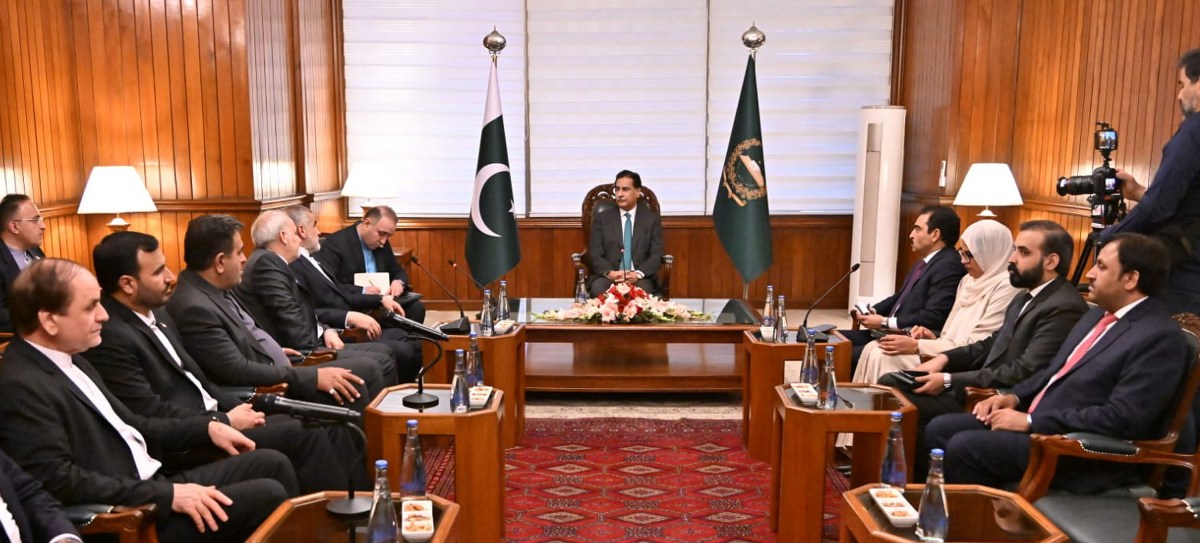 Islamabad 11.11.2025: Speaker National Assembly Sardar Ayaz Sadiq in a meeting with Irani Parliamentary delegation headed by Deputy Speaker Islamic Parliament of Iran Dr. Ali Nekzad Samarin at Parliament House.