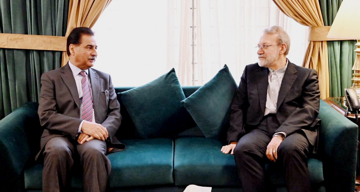 Islamabad 25.11.2025: Secretary of the Supreme National Security Council of Iran Dr. Ali Larijani called on Speaker National Assembly Sardar Ayaz Sadiq.