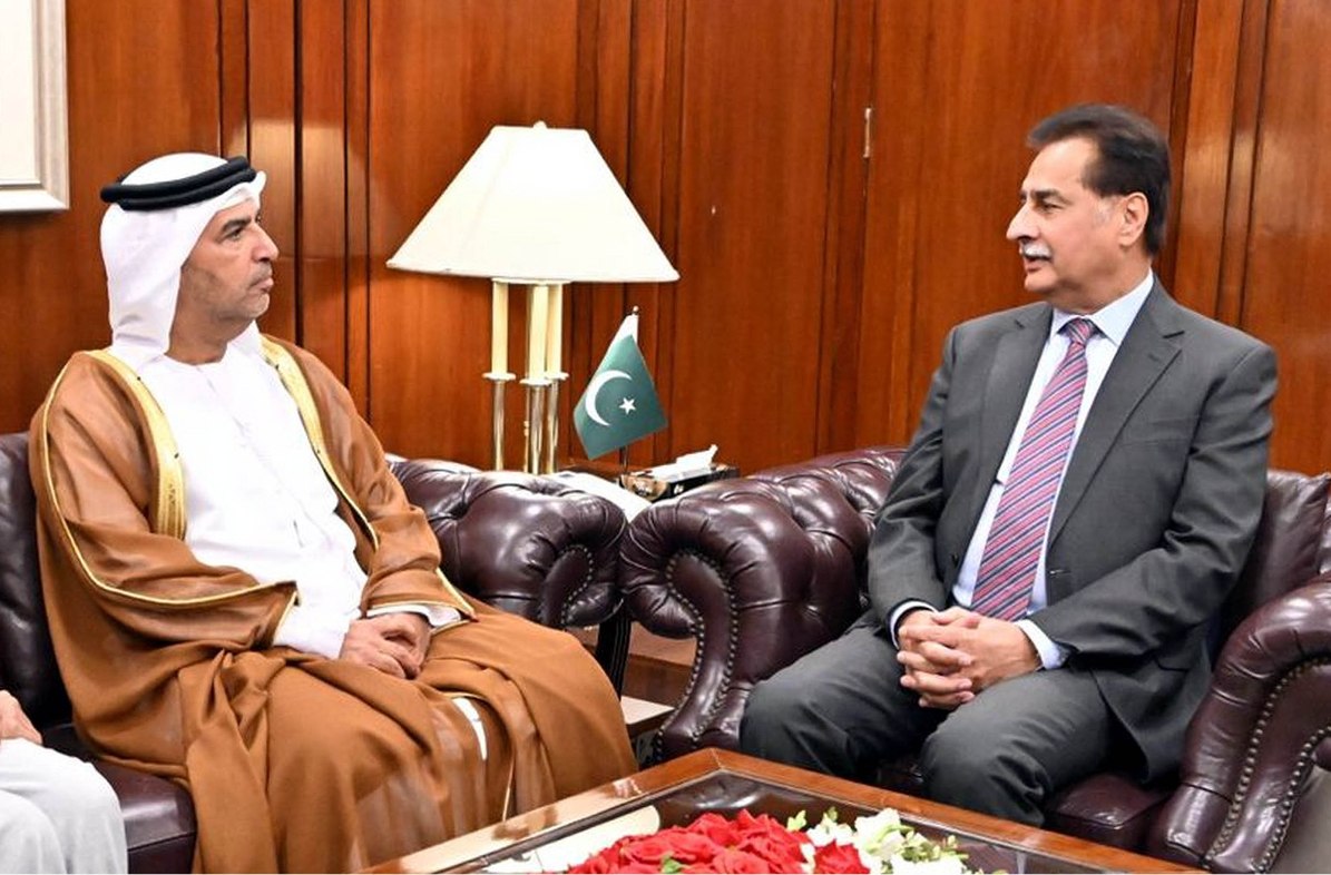     Query successful  Islamabad 26.11.2025: Ambassador of the United Arab Emirates (UAE) Mr. Salem Mohammed Salem Al-Zaabi called on Speaker National Assembly Sardar Ayaz Sadiq at Parliament House