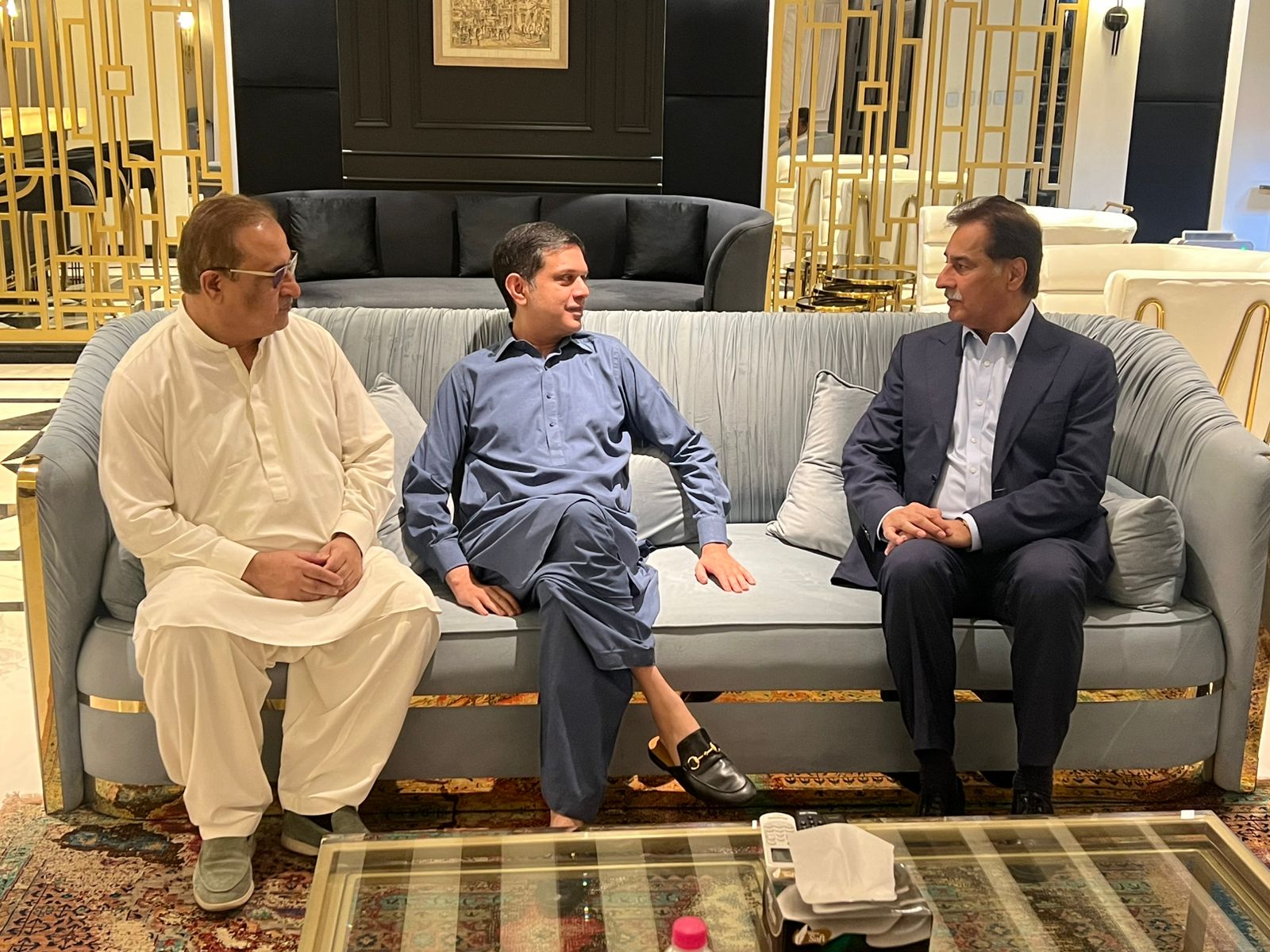 Islamabad 10.01.2026: Speaker National Assembly Sardar Ayaz Sadiq Visits Residence of Senior MNA Nauman Islam Shaikh 