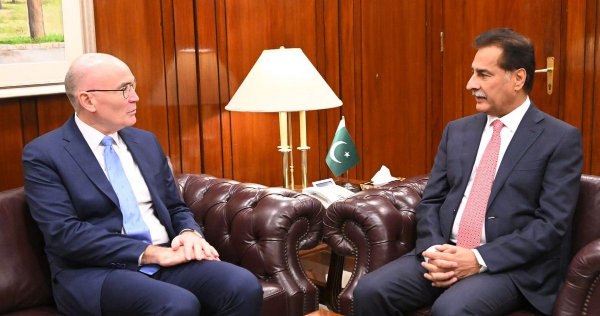 Islamabad 14.01.2026: High Commissioner of Australia Mr. Timothy Kane called on Speaker National Assembly Sardar Ayaz Sadiq at Parliament House