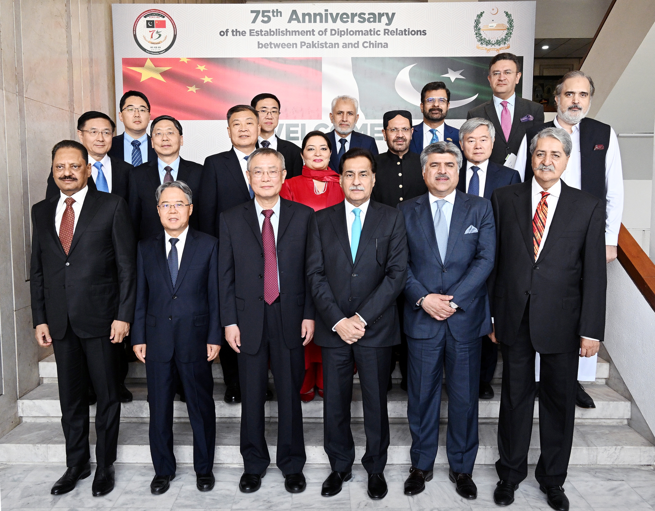 Islamabad 20.05.2026: Speaker Ayaz Sadiq in a meeting with Chinese Parliamentary delegation headed by Vice Chairman of the Standing Committee of the National People's Congress of China Mr. Cai Dafeng at Parliament House.